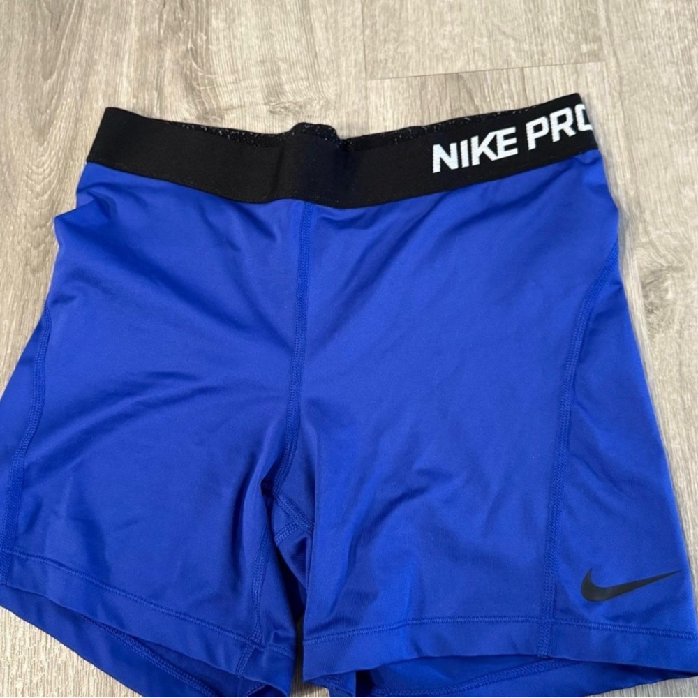 Nike Pro Women's Royal Blue Athletic Shorts